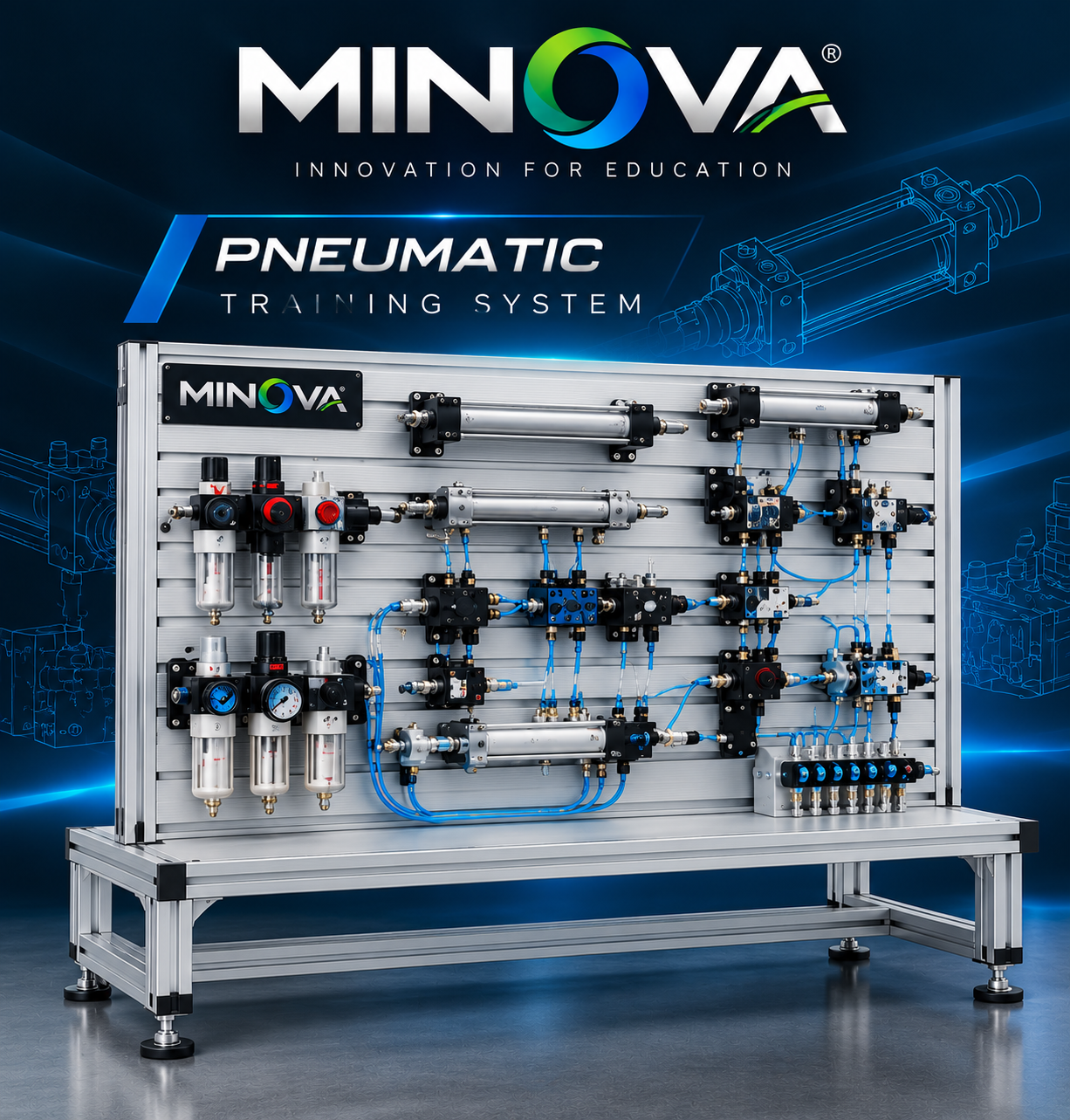 MINOVA Pneumatic Training Set